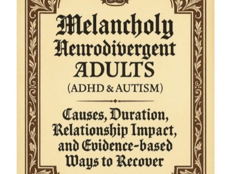 Melancholy in Neurodivergent Adults (ADHD & Autism): Causes, Duration, Relationship Impact, and Evidence‑Based Ways to&nbsp;Recover.